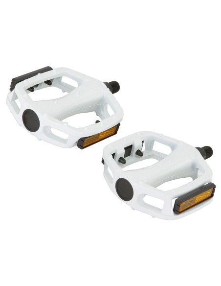 505 Alloy Pedals 1/2 White.